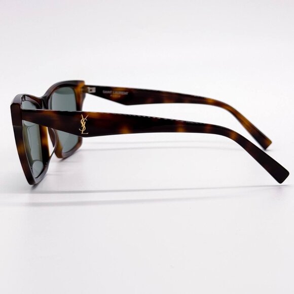 NEW SAINT LAURENT SLM104F 003 WOMEN CAT EYE SUNGLASSES SAINT LAURENT SL M104 - Picture 8 of 12